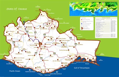 mapa oaxaca